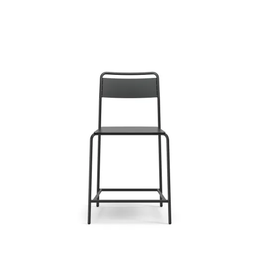 Cascades Armless Counter Stool, Front View