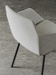 Ardyn, Low-back, 4-leg Metal base, Detail