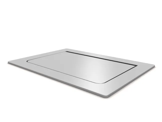 Ashley Duo Air with Silver Trim, Closed View