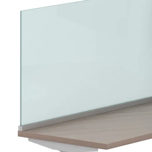 Channel Surface Mount Glass Screen Detail