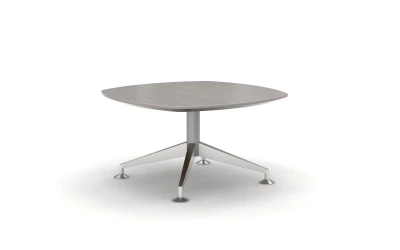 Day-to-Day occasional table with aluminum legs