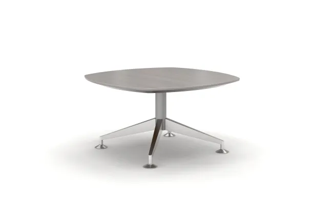 Day-to-Day occasional table with aluminum legs