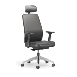 Bolton Executive, Task Chair, Leather, 3/4 View