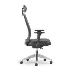 Bolton Executive, Task Chair, Leather, Side View