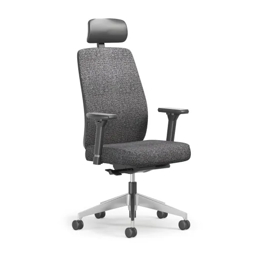 Bolton Executive, Task Chair, Upholstered, 3/4 View