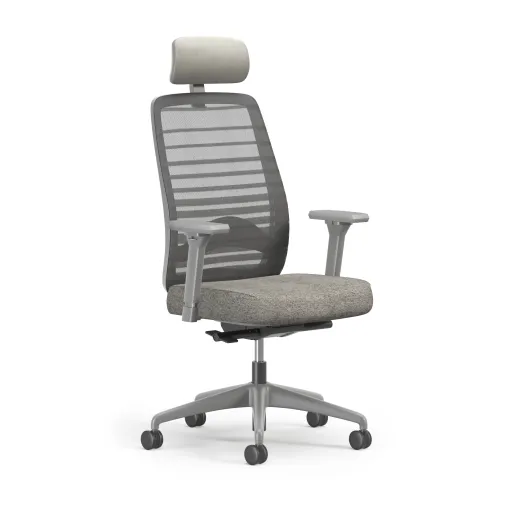 Bolton Executive, Task Chair, Mesh, 3/4 View, Lumbar
