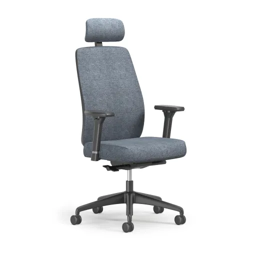Bolton Executive, Task Chair, Upholstered, 3/4 View