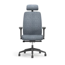 Bolton Executive, Task Chair, Upholstered, Front View