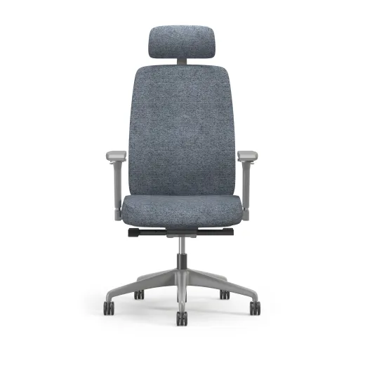 Bolton Executive, Task Chair, Upholstered, Front View