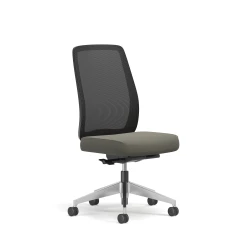 Bolton, High-Back, Task Chair, Mesh, No Arms, 3/4 View