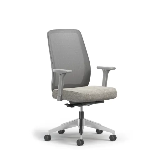 Bolton, Task Chair, High-Back, Mesh, 3/4 View