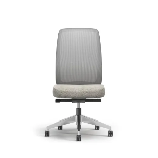 Bolton, Task Chair, High-Back, Mesh, No Arms, Front View