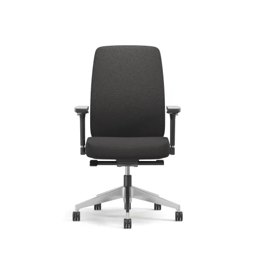 Bolton, High-Back, Task Chair, Upholstered, Front View