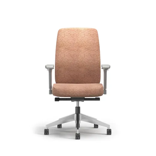 Bolton, Task Chair, High-Back, Upholstered, Front View
