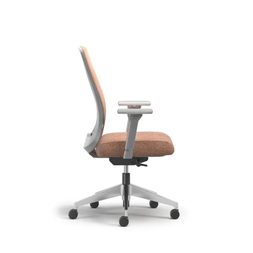 Bolton, Task Chair, High-Back, Upholstered, Side View