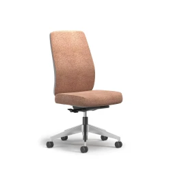 Bolton, Task Chair, High-Back, Upholstered, No Arms, 3/4 View
