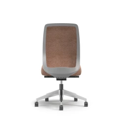 Bolton, Task Chair, High-Back, Upholstered, No Arms, Back View