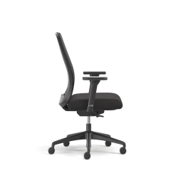 Bolton, High-Back, Task Chair, Mesh, Lumbar, Side View