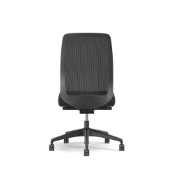 Bolton, High-Back, Task Chair, Mesh, No Arms, Back View