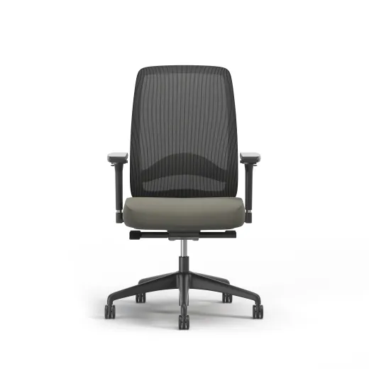 Bolton, Task Chair, High-Back, Lumbar, Front View