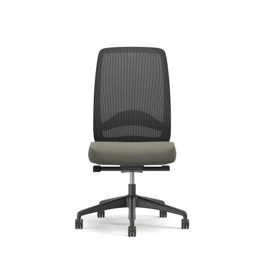 Bolton, Task Chair, High-Back, Mesh, Lumbar, No Arms, Front View
