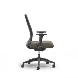 Bolton, Task Chair, High-Back, Mesh, Lumbar, Side View