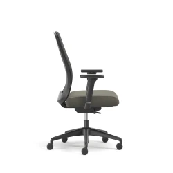Bolton, Task Chair, High-Back, Mesh, Side View