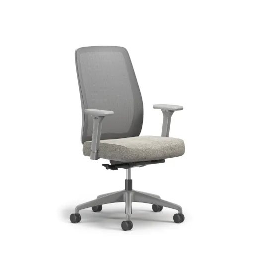 Bolton, Task Chair, High-Back, Mesh, 3/4 View