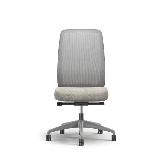 Bolton, Task Chair, High-Back, Mesh, No Arms, Front View