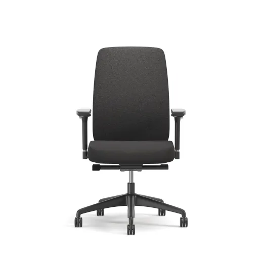 Bolton, High-Back, Task Chair, Upholstered, Front View