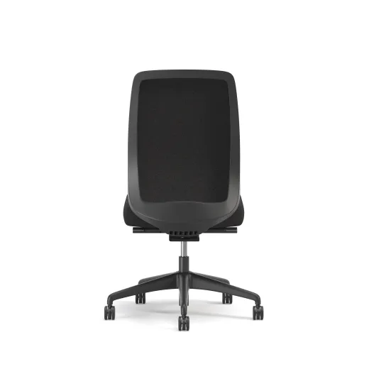 Bolton, High-Back, Task Chair, Upholstered, No Arms, Back View