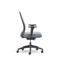 Bolton, Task Chair, High Back, Upholstered, Side View