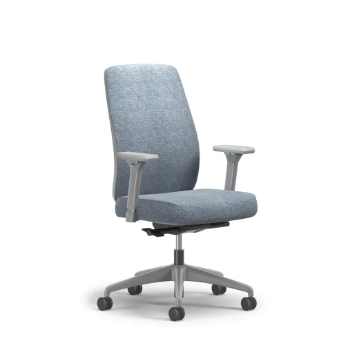 Bolton, Task Chair, High-Back, Upholstered, 3/4 View