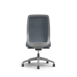 Bolton, Task Chair, High-Back, Upholstered, No Arms, Back View