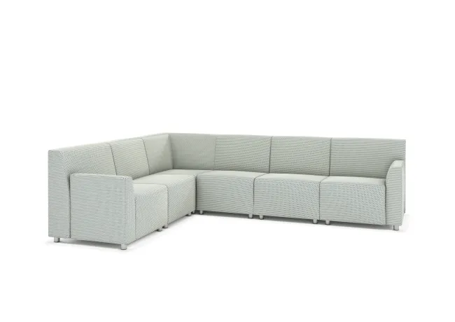 Hakr Modular Lounge in L Configuration