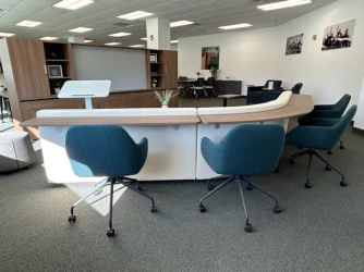 Hakr Ledge and Juggle Seating New Jersey Regional Showroom