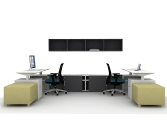 Calibrate Casegoods Shared Height Adjustable Office Ideastarter 5