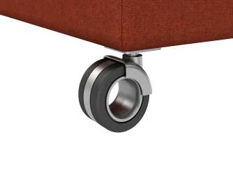 LB Ottoman Optional Caster detail