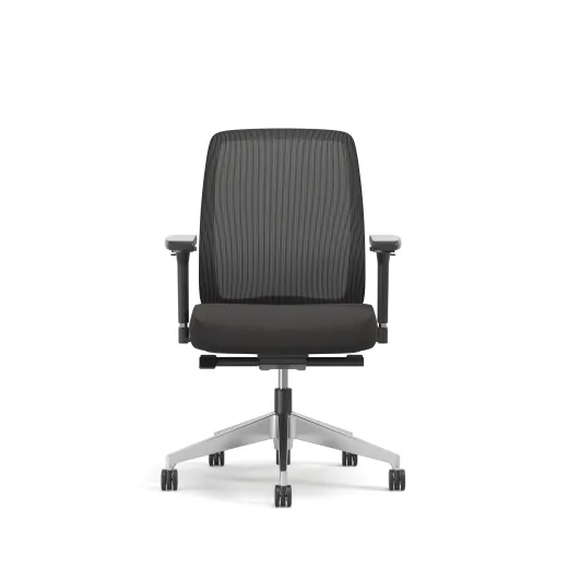 Bolton, Task Chair, Mid-Back, Mesh, Front View
