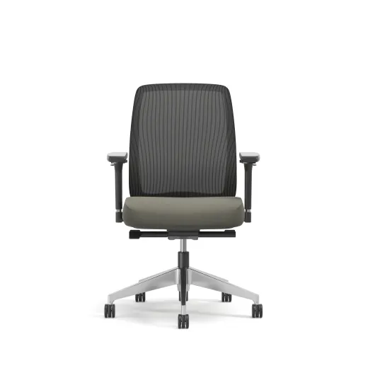 Bolton, Task Chair, Mid-Back, Mesh, Front View