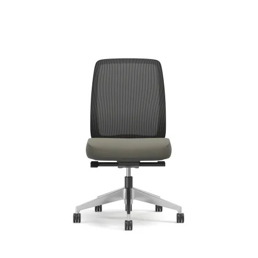 Bolton, Task Chair, Mid-Back, Mesh, No Arms, Front View