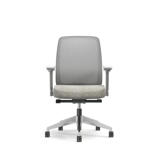Bolton, Task Chair, Mid-Back, Mesh, Front View