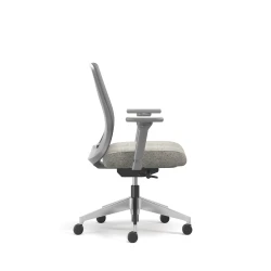Bolton, Task Chair, Mid-Back, Mesh, Side View