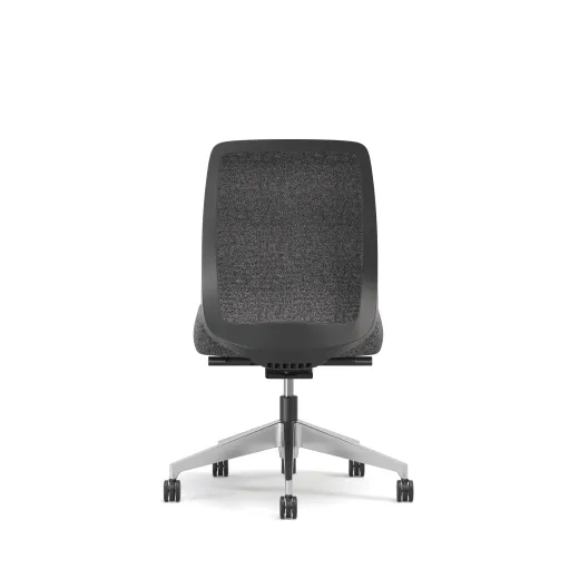 Bolton, Task Chair, Mid-Back, Upholstered, No Arms, Back View