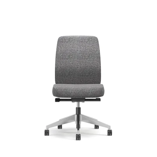 Bolton, Task Chair, Mid-Back, Upholstered, No Arms, Front View
