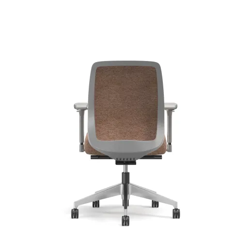Bolton, Task Chair, Mid-Back, Upholstered, Back View