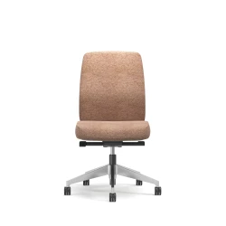 Bolton, Task Chair, Mid-Back, Upholstered, No Arms, Front View