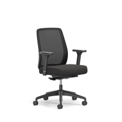Bolton, Task Chair, Mid-Back, Mesh, 3/4 View