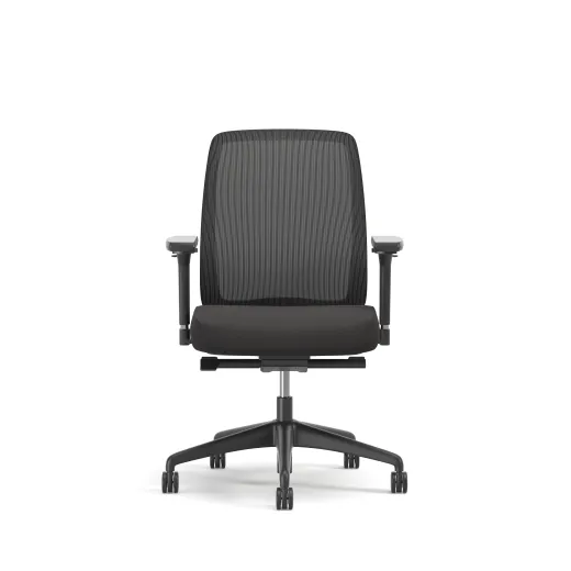 Bolton, Task Chair, Mid-Back, Mesh, Front View
