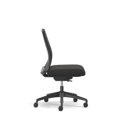 Bolton, Task Chair, Mid-Back, Mesh, Lumbar, No Arms, Side View